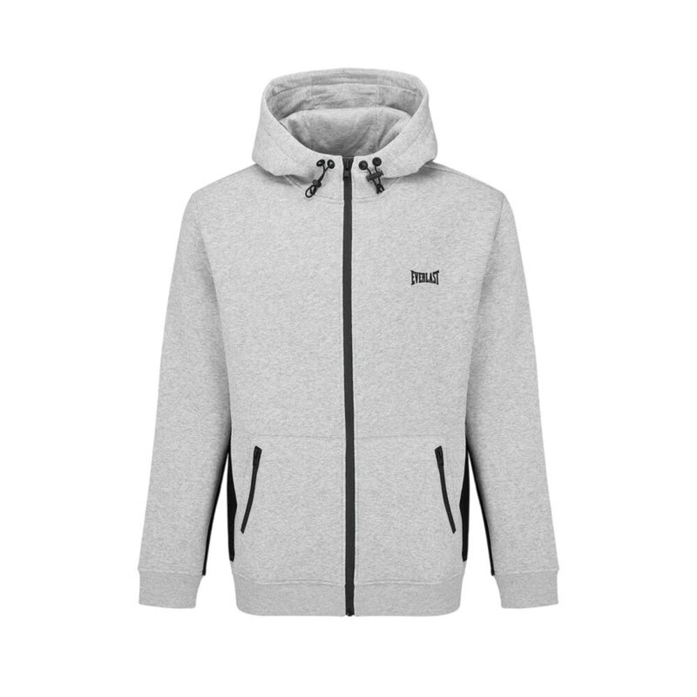 Everlast Mens  Full Zip Hoodie / Grey Marl
